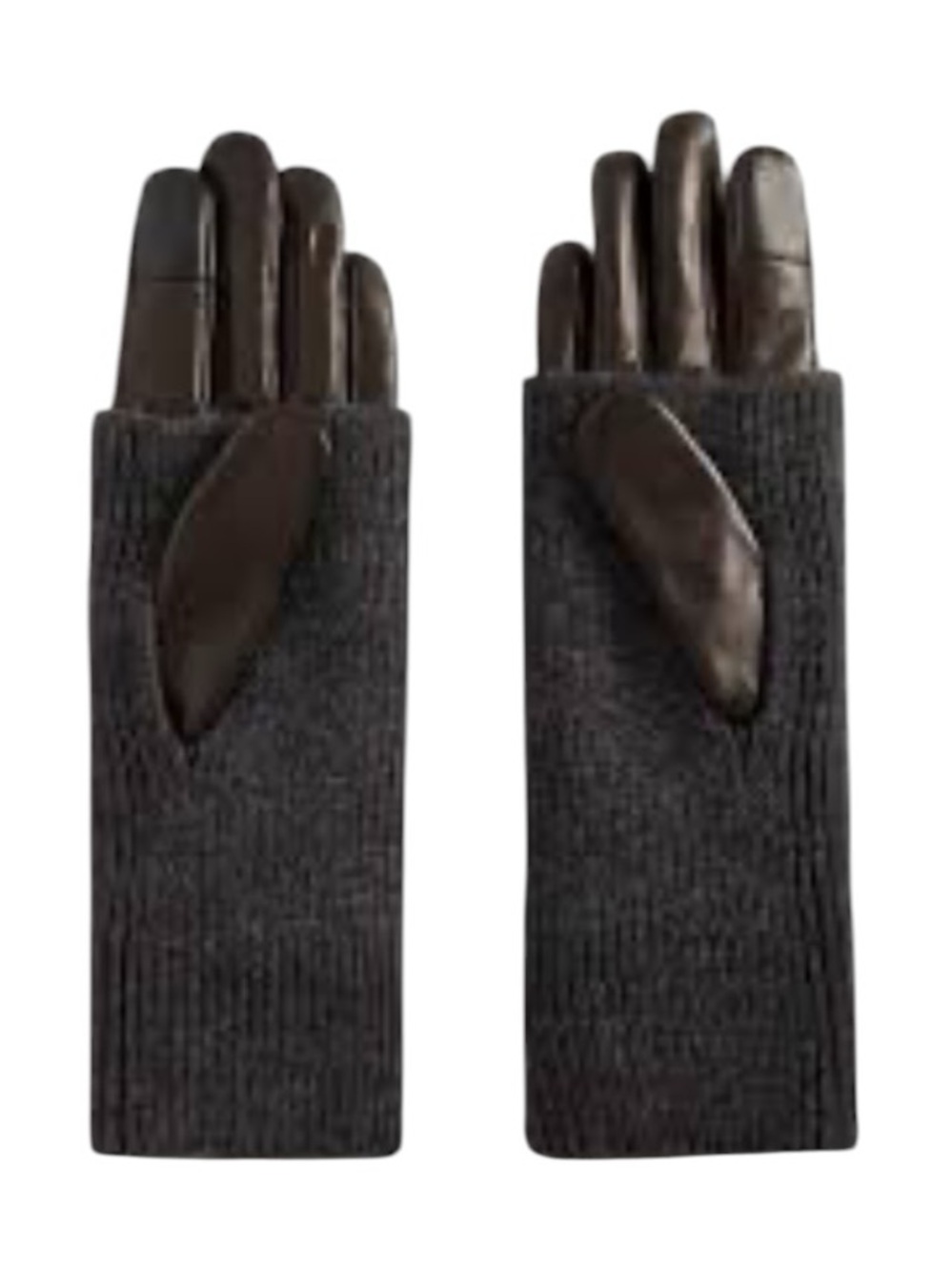 All Saints Zoya Knit Cuff Gloves - Picture 2 of 8